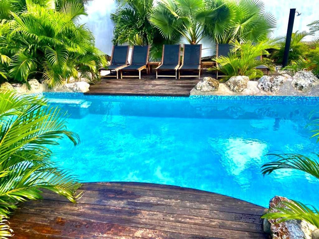 Neue Villa Tropic Paradise Willemstad Buitenkant foto