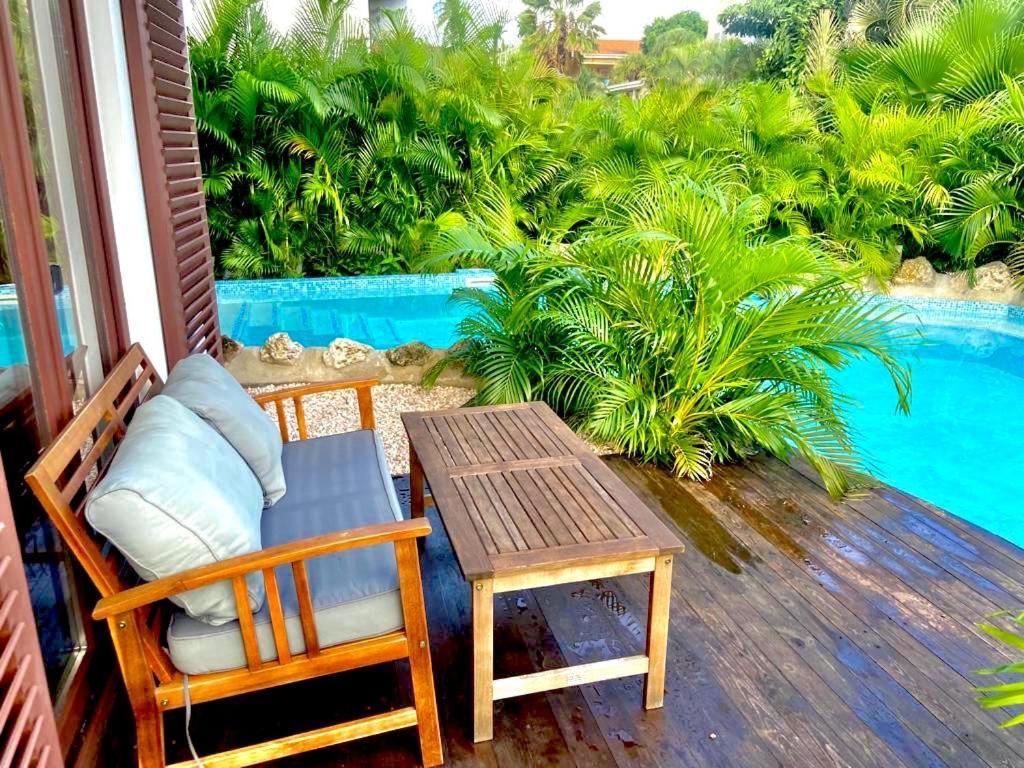 Neue Villa Tropic Paradise Willemstad Buitenkant foto